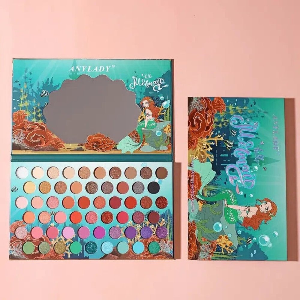 Hello Mermaid Anylady 57 Color Eyeshadow Palette